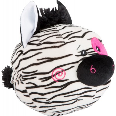 Palla peluche Zebra e giraffa